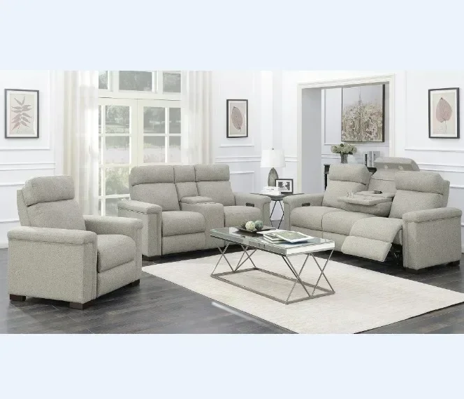 

Modern Living Room Fabric Electric Reclining Sofa 3+2+1 Recliner Sofa Set