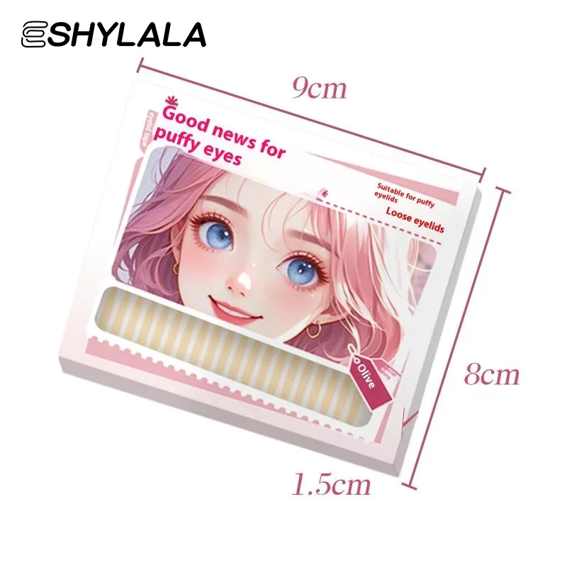 180/216/240 Pz Adesivo per palpebre invisibile Strisce per sollevamento occhi in pizzo Nastro per doppia palpebra Adesivi adesivi Nastro per occhi Strumenti Nastro per ciglia