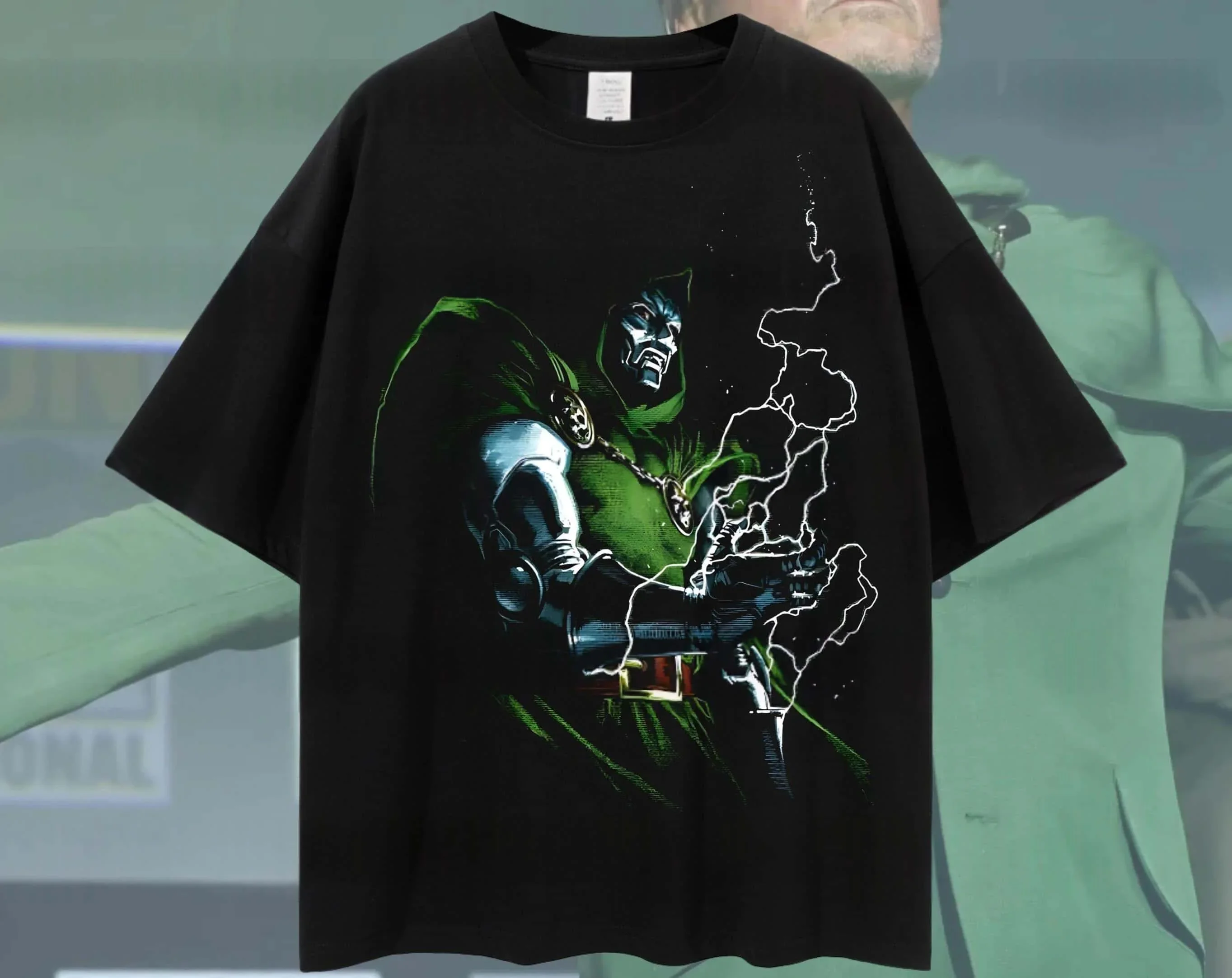 Avenger Doom Doctor T-Shirt – Sommer 2026, neues, lockeres T-Shirt für Herren/Damen im Street-Style, Millennium Edition. – Detail 9