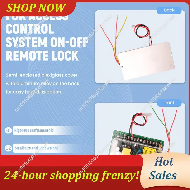 Daily Sale DC 12V 5A UPS Fuction Door Access Control Power Supply Use For Access Control System Switch Remote Lock AC 110V-240V