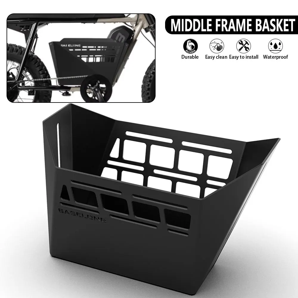 Fit For SUPER73 73RX R-SERIES SUPER73-RX Super 73-RX Aluminum Alloy Basket Storage Basket Middle Frame Basket 73 RX Accessories