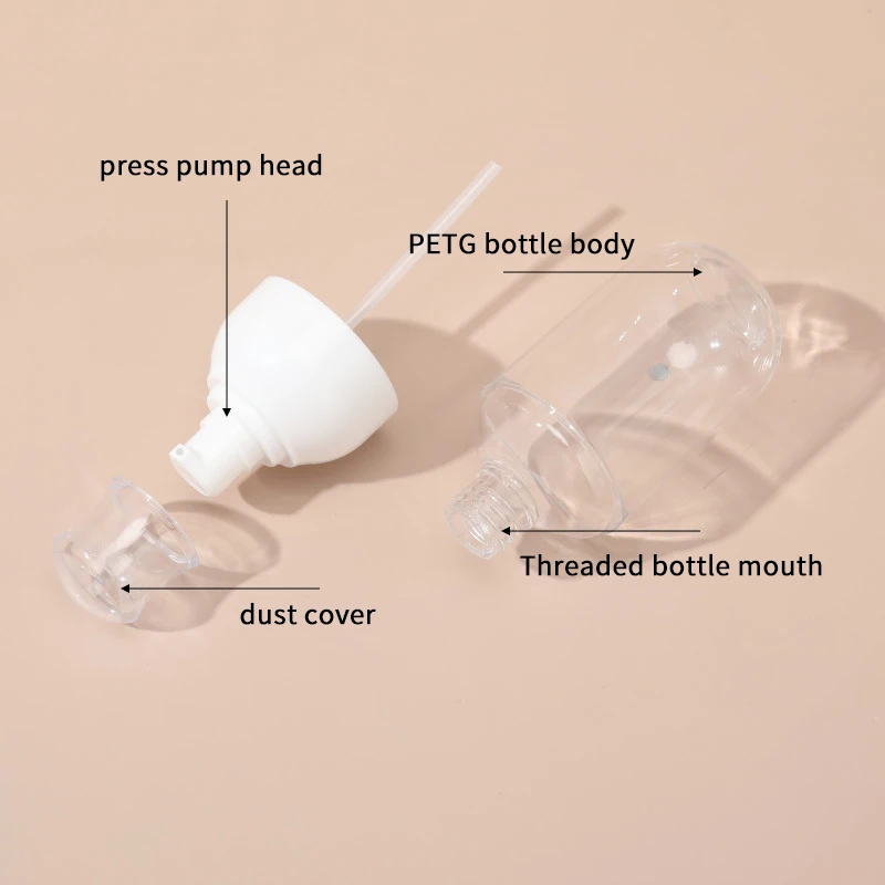 30/50/100 مللي البلاستيك كريم الشامبو زجاجة مضخة المحمولة إعادة الملء زجاجات محلول رذاذ الحاويات أدوات السفر زيت طبيعي