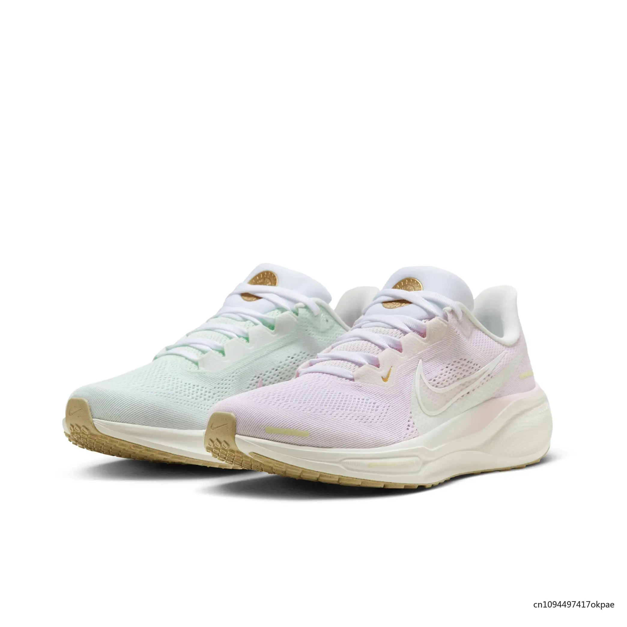 

Nike Air Zoom Pegasus 41, женские кроссовки из пеноматериала, ярко-зеленый Ellow, легкие, нескользящие, устойчивые к истиранию, HM3732-361