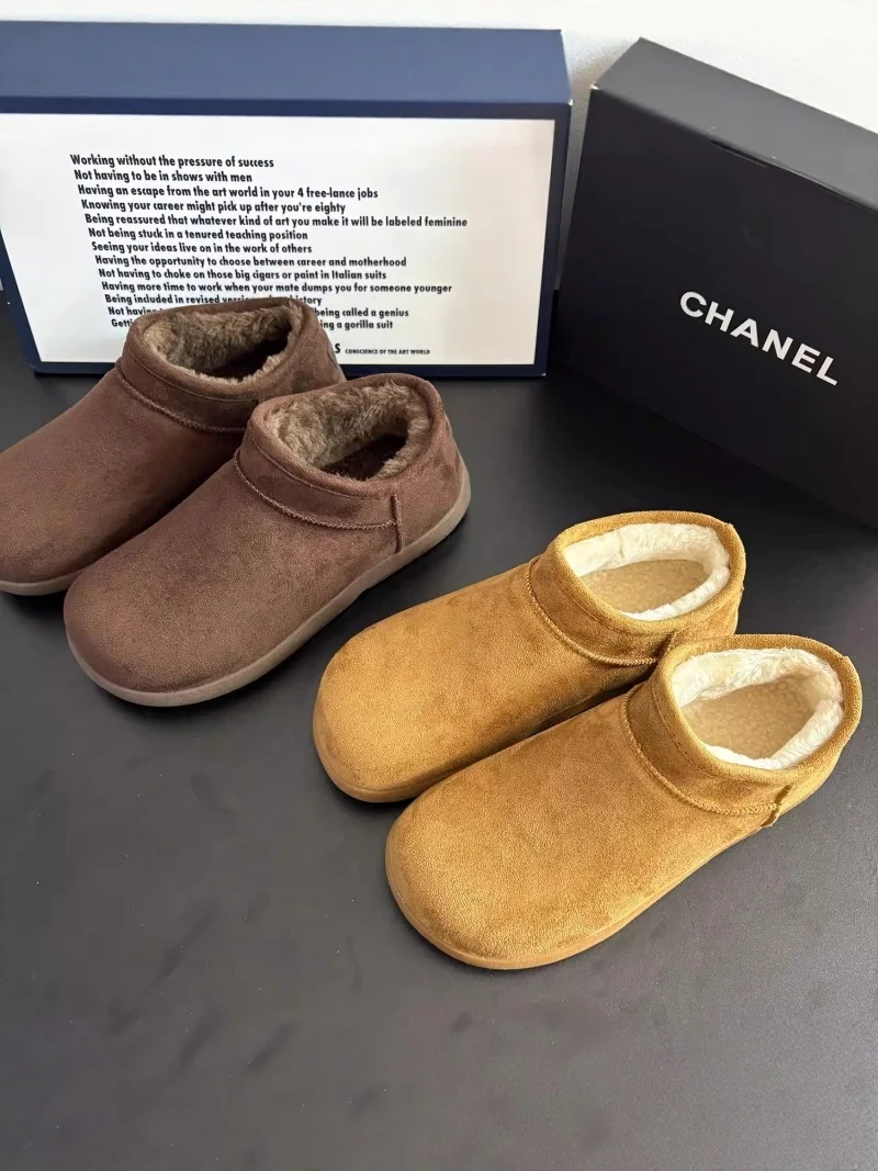 

Northeast China Winter Thickened Fleece Lined Snow Boots Men's Bread Shoe Anti-Cold below 40 Degrees Cotton Shoes Casual Style