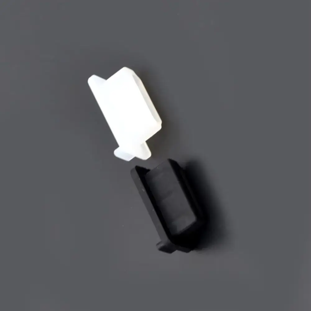 10PCS HDMI-Compatible Female Protective Cover Silica Gel Covers Dust Cap