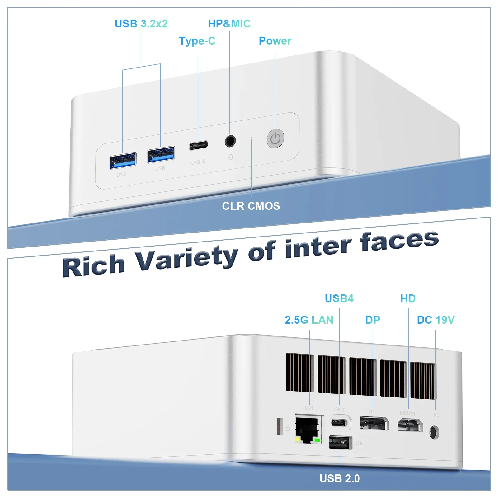 SZBOX كمبيوتر صغير Z66/Z13 AMD Ryzen 5 6600H/Intel i7-13620H 5600MHz SSD PCIe3.0 Win11 Wifi6 BT5.2 كمبيوتر مكتبي كامل المواصفات