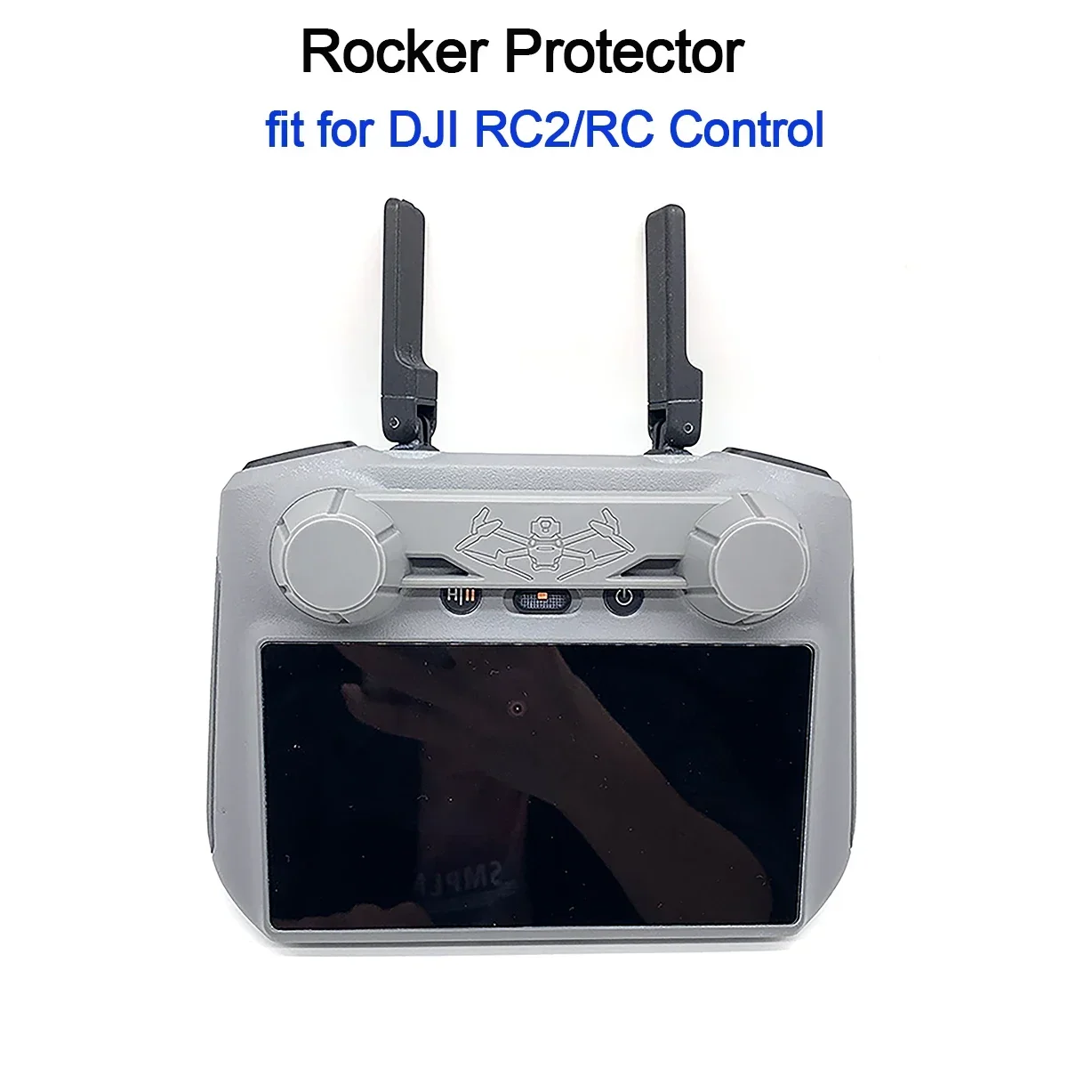 Thumb Rocker Protector for DJI AIR 3S/Mini 4 PRO/AIR3 Drone RC2 Remote Control Joystick Dustproof Cover Cap Stick Holder