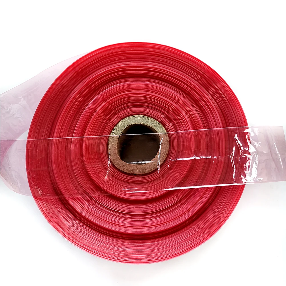 Tripa de Plástico Transparente Roja de 70 mm, 1/3/5/10 Metros, Accesorio de Grado Alimenticio para Hacer Salchichas, Camping, Picnic, Cocina Casera
