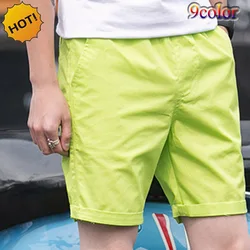 Pantalones de chándal ultraligeros para hombre, pantalón corto de playa con cordón de cintura elástica, informal, suelto, sólido, barato, para verano, talla grande 5XL