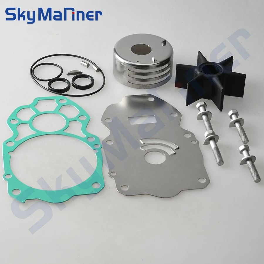 

Water Pump Impeller Repair Kit 6CE-W0078 For Yamaha Outboard Motor 4 Stroke F225, F250, F300 6CE-W0078-00