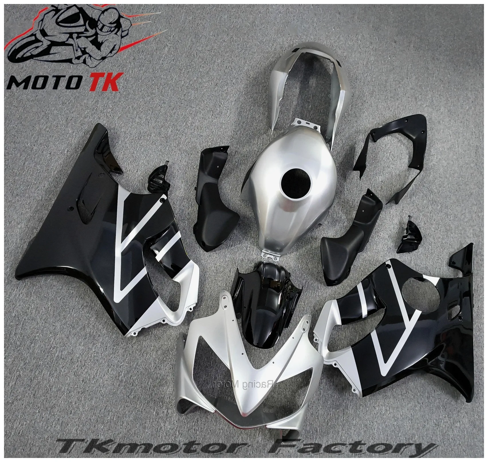 Customized Bodywork Fairing Set - ABS New Motorcycle Fairing Kit For Honda CBR600 F4i Yellow Grey fairings cbr 600 f4i ABS Plast