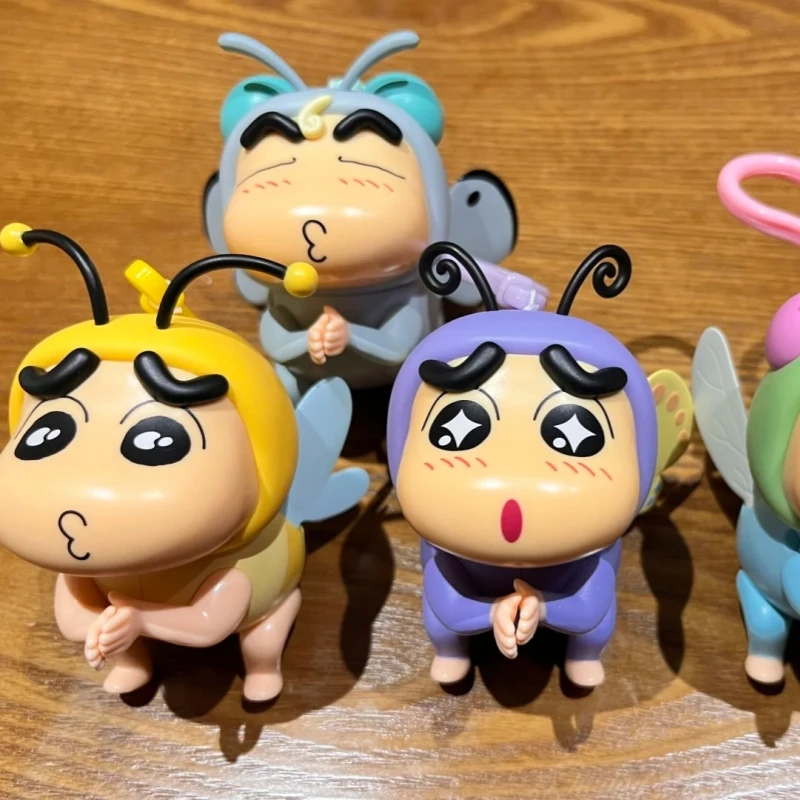 

New 52toys Crayon Shinchan Small Wing Series Kawaii Pendant Toys Doll Kawaii Anime Figure Desktop Ornaments Gift Collection Toys