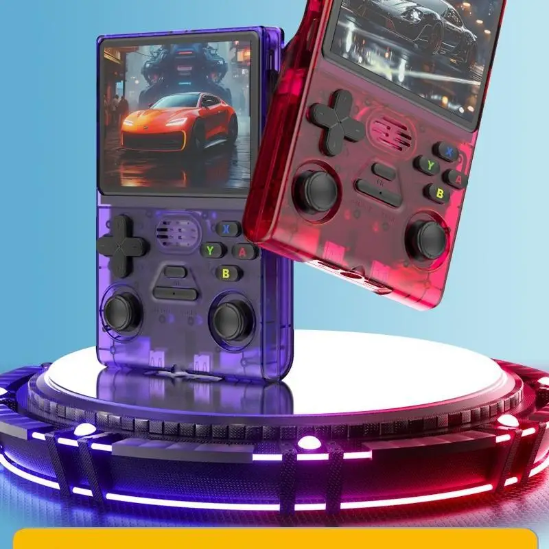 

Портативная игровая консоль M37 Pro, портативная ретро-игровая консоль, система Linux, 3,5-дюймовый IPS-экран, HD-выход, 64 ГБ, 15000 классических игр