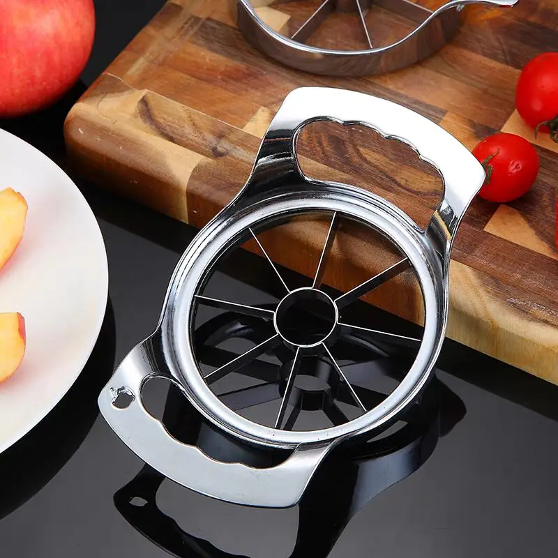 8 Blade Apple Cutter Stainless Steel Apple Corer Slicer Fruit Cutter Divider Slicer for Cutting Fruit Knife Home Kitchen Gadgets