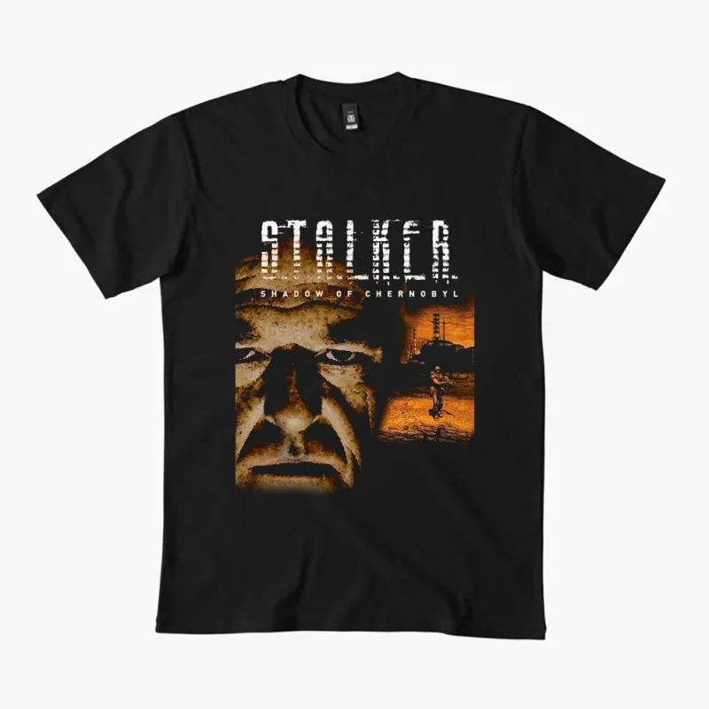

S.T.A.L.K.E.R. 2 Shadow of Chernobyl 0401 Danger exclusion zone Stalker t shirt Video game Stalker Graphic Clothes All size Tops