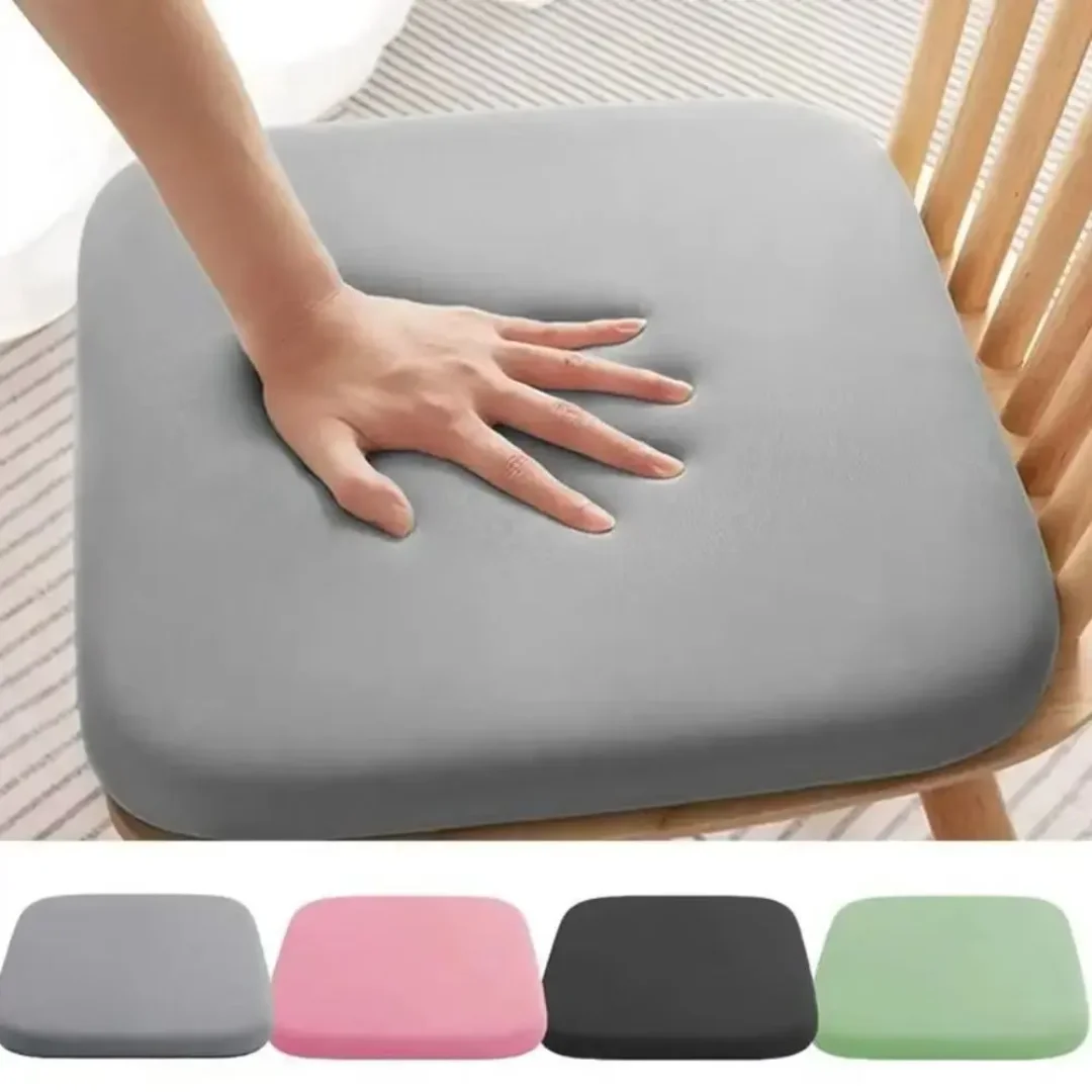 

New Elastic Sponge Seat Cushion Soft Office Bounce Back Foam Chair Pads Rebound Breathable Comfortable Seat Pad for Long Sitting