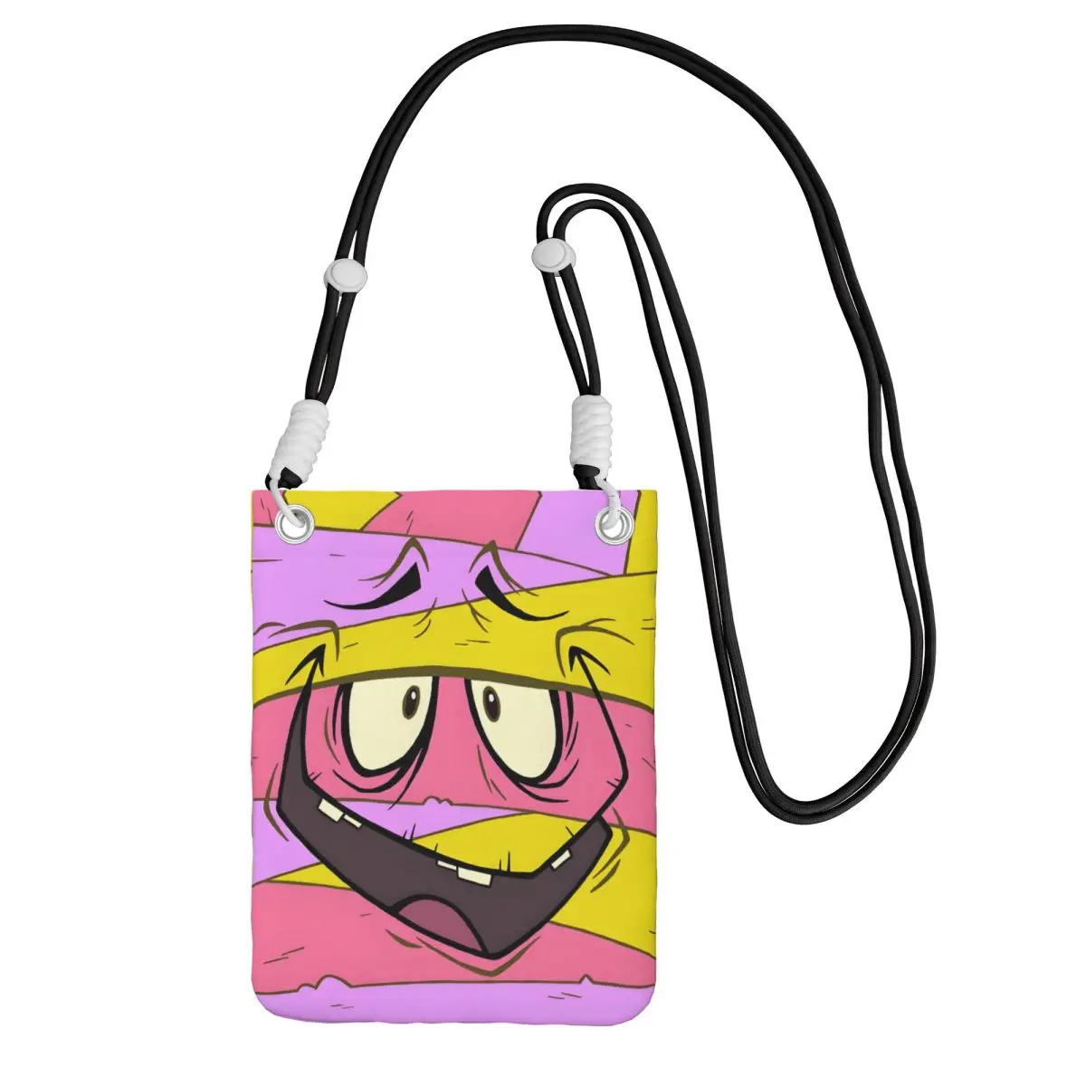 

Custom C-Courage The Cowardly Dog Carry A Mobile Phone Bag Diagonally Women Men Dog Cartoon Mobile Phone Bag Biking Phone Pouch