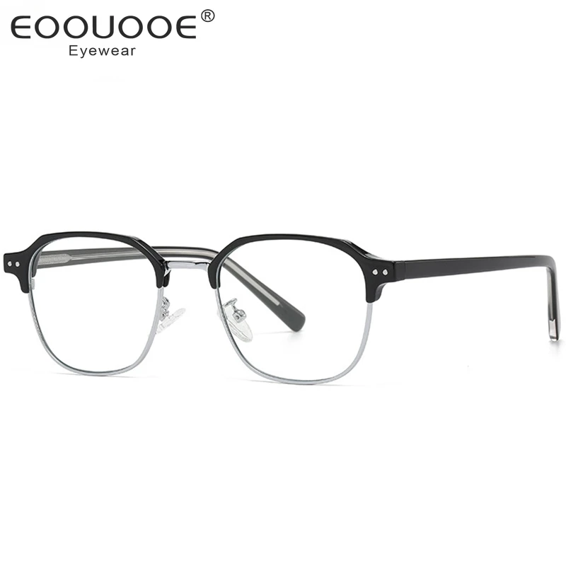 

New TR90 Men Women Eyebrow Glasses Frame Myopia Eyewear Hyperopia Prescription Anti-Blue Light Optical