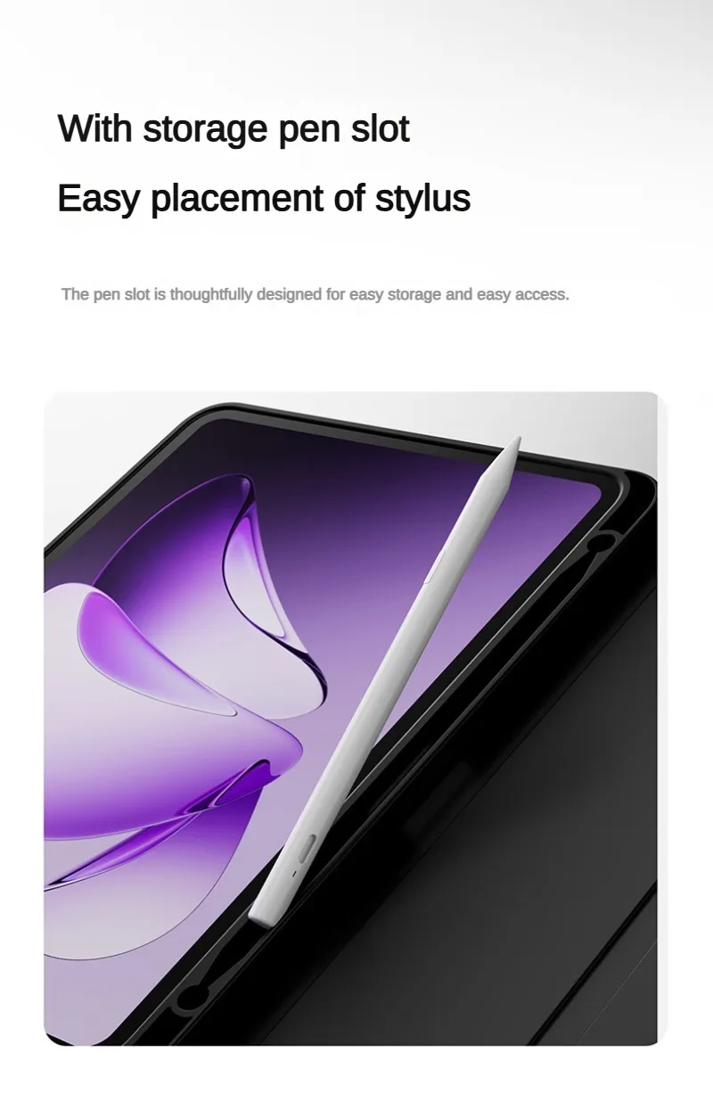 حافظة حماية COOSTART مناسبة لجهاز OPPO Pad 3 Pro/OnePlus Tablet Pro، توفر حماية ضد القطرات والمطبات.