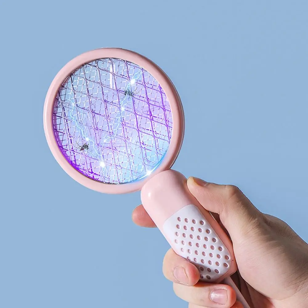 

Durable Mini USB Mosquito Swatter UV Light Electric Shock Mosquito Killer Lamp Security Net Simple Fly Bug Zapper Bedroom