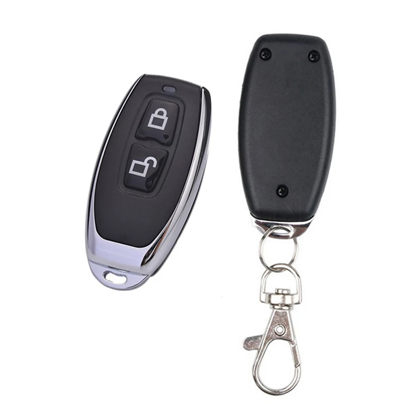 HCS301 Rolling Code Remote Control For Gate Garage Door Controller Alarm Key 2 Buttons 433MHz Door Remote Control