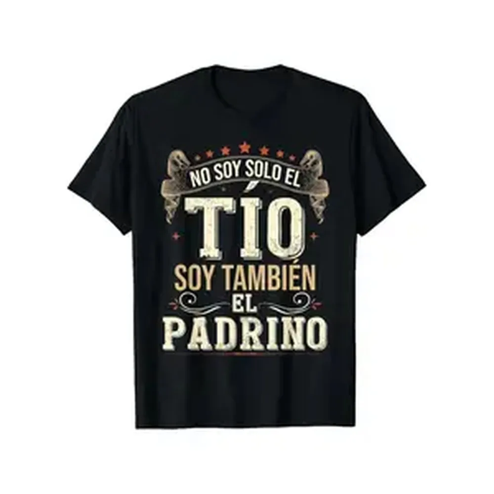 Men's Funny Spanish Graphic T-Shirt - 