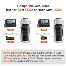 4K Dash Cam A800S with GPS #3