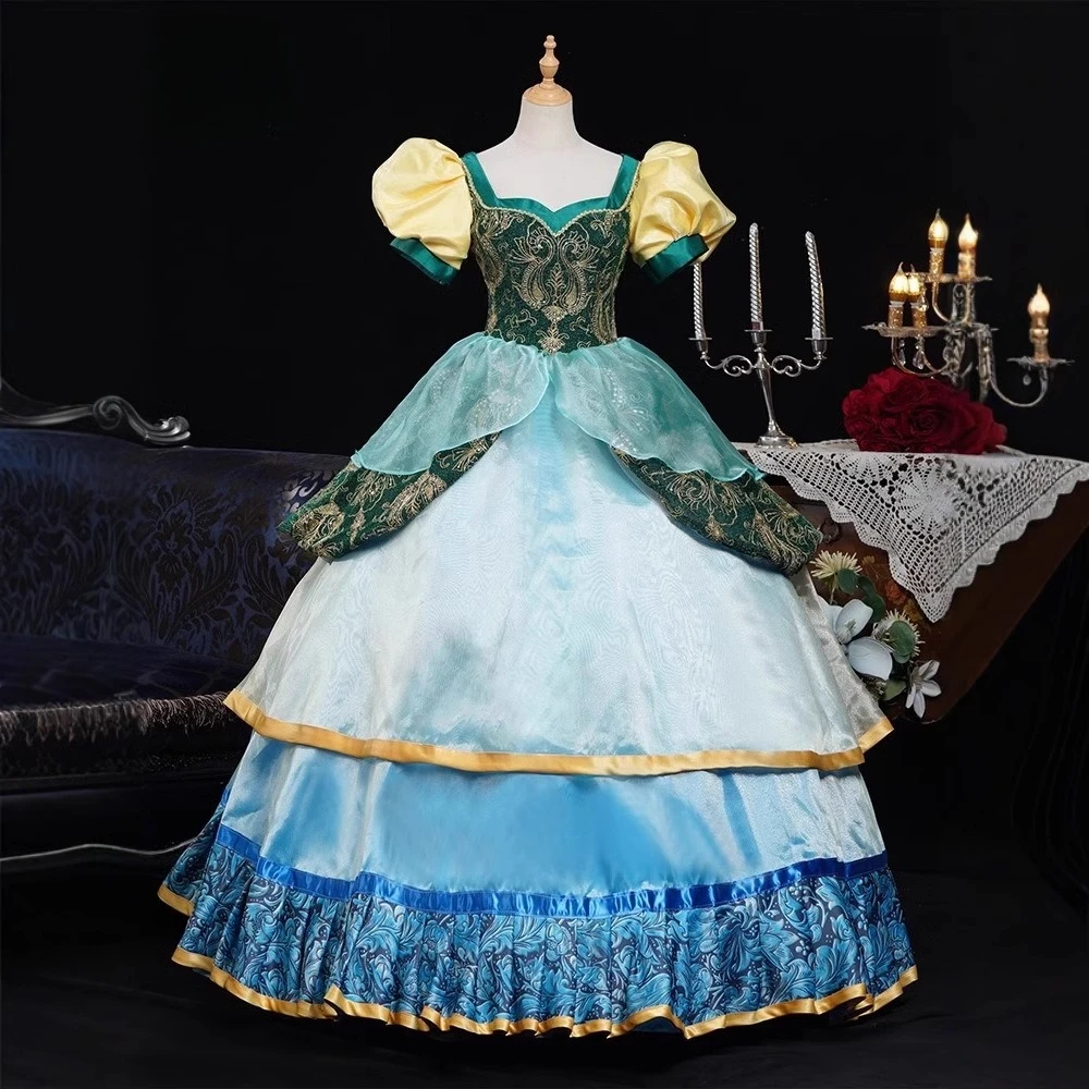 

European Medieval Aristocratic Princess Dress High-end Role-playing Catwalk Stage Performance Costume Vestidos De Fiesta De Lujo