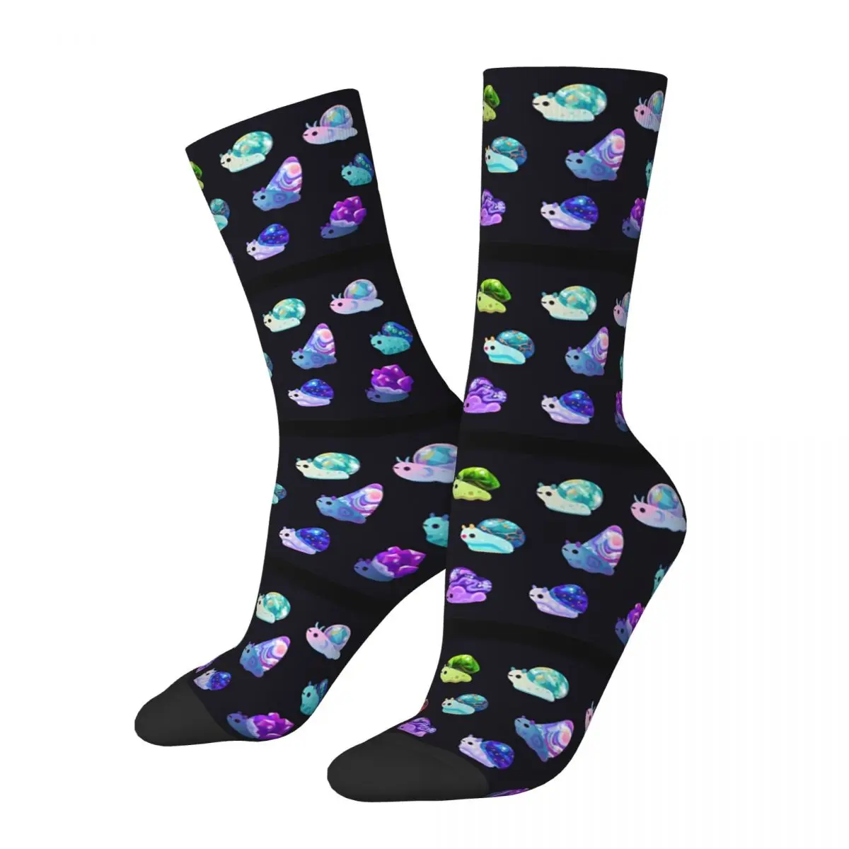 Jewel Snail Socks Harajuku Super Soft Stockings All Season Long Socks Accessories for Man's Woman's Birthday Present