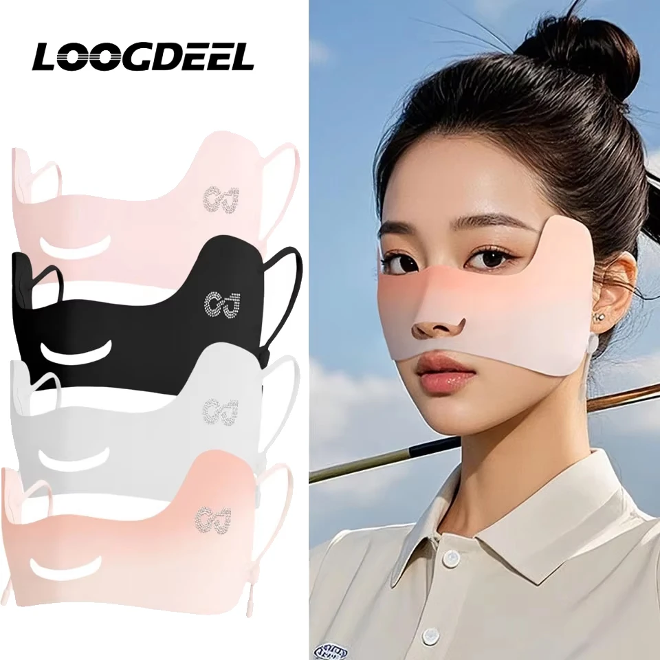 AliExpress NONE LOOGDEEL Outdoor Sun Protection UV-blocking Sunshade Breathable Face Mask Ear-hanging For Men And Women Butterfly Oxygen Mask