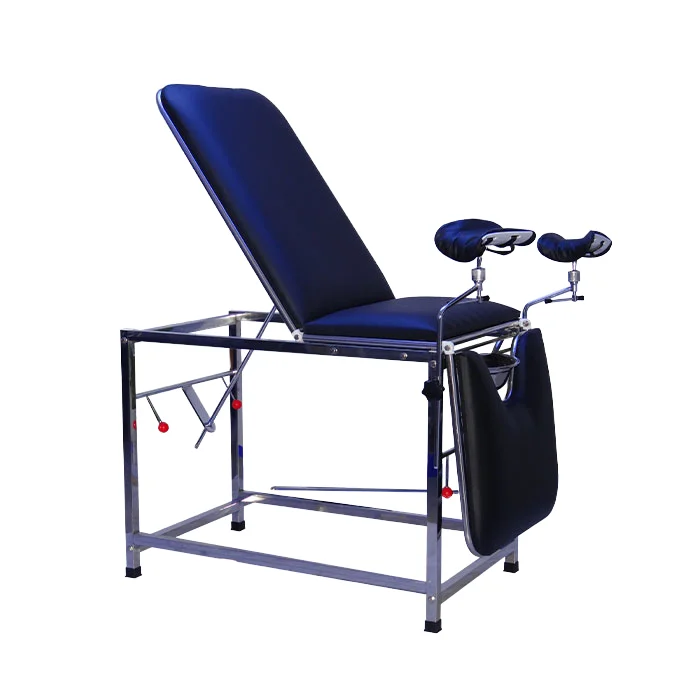 

C105 Stainless Steel Gynology & Obstetric Delivery Table Medical Patient Examination Hospital Bed