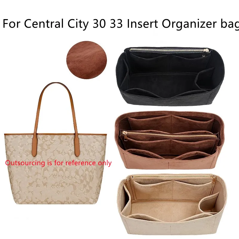 

Только распродажа, внутренняя часть подходит для Central City 30 33, сумка для макияжа, женские сумки, вставка-органайзер из фетра, дорожная косметичка-вкладыш
