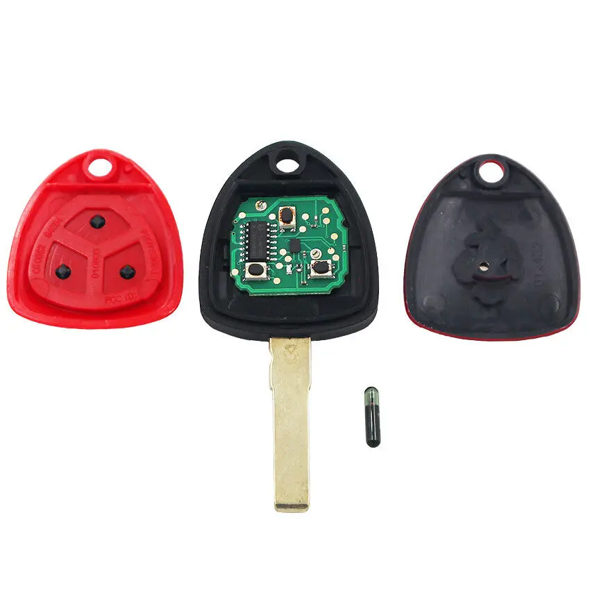 KEYECU 433MHz ID48 Remote Key / Key Shell 1B/3B for Ferrari F430 458 Italia California 599 GTB 2009 2010 2011 2012 2013 2014