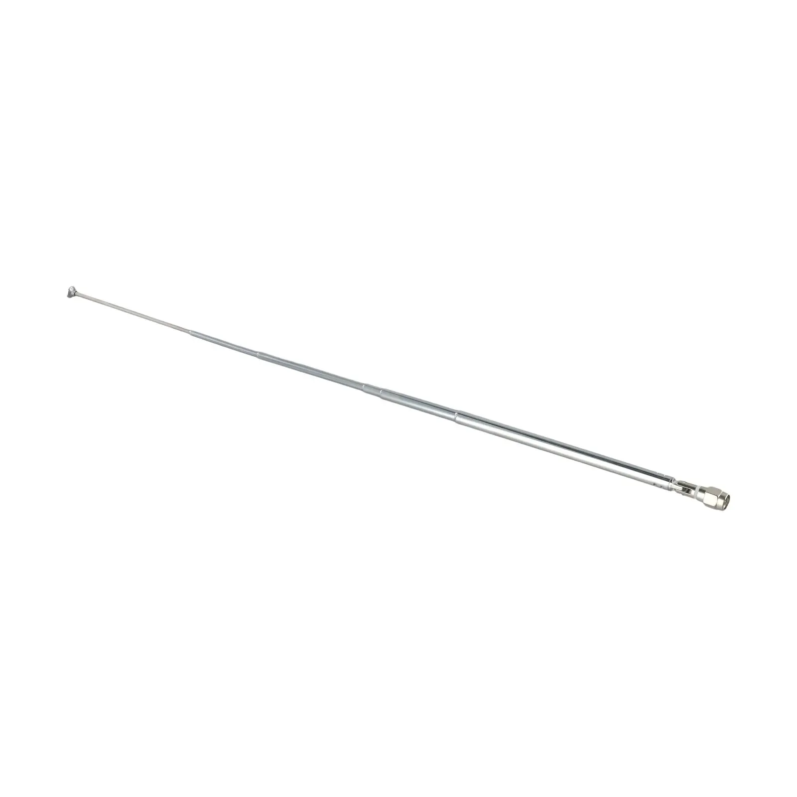 

Shortwave Antenna Telescopic Antenna 201 Stainless Steel 5.6m/18.4ft M10 Thread For DIY Positive V Antenna For DIY Yagi Antenna