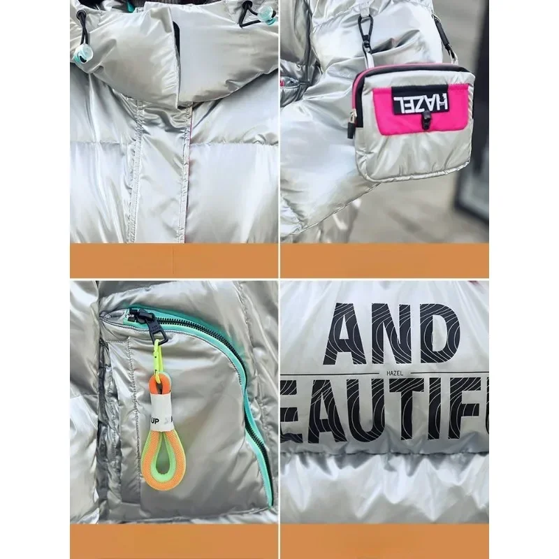 Gorgeous New Women Down Jacket Winter Coat Female Short Parkas Loose Thick Warm Outwear Hooded Leisure Time Versatile Overcoat