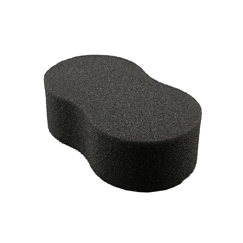 فرشاة شعر إسفنجية سحرية مزدوجة الجوانب لقصات الشعر، أداة إسفنجية سوداء لصالونات التجميل