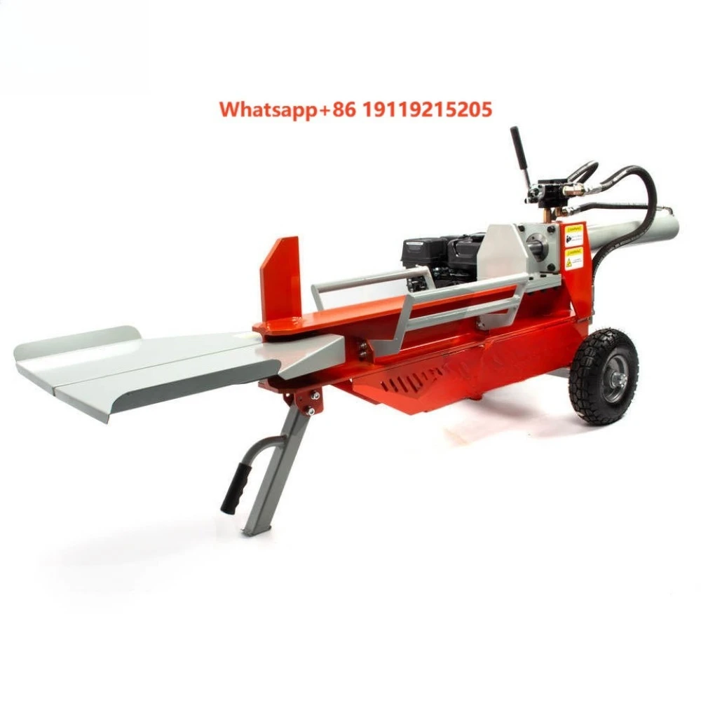 High Quality 220V Electric Wood Splitter Automatic & Manual Industrial Horizontal Vertical Design Cheap for Commercial Fire Use