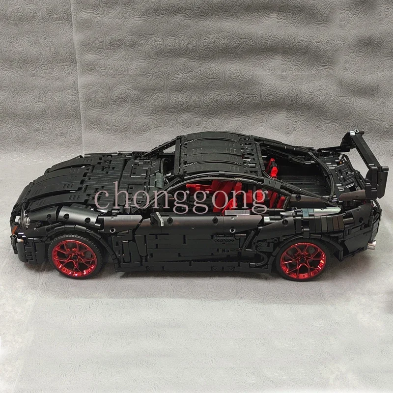 New 1:8 Scale Supra MK4 [A80] Super Sports Car Model Buiding Kit Creators Block Bricks DIY Toys for Kids Birthday Gifts Boys Set