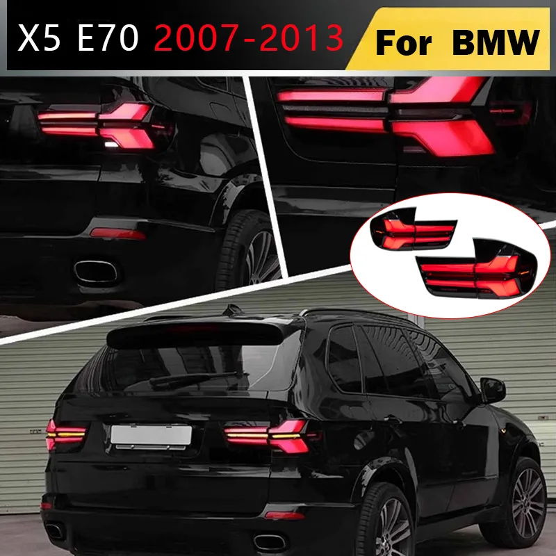 

Car Lamps Daytime Running Lights Replace Dynamic Turn Signal Lamp for BMW X5 E70 2007-2013 with Led Taillights Auto Accessories