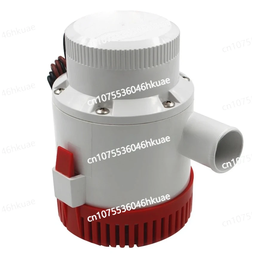 Boat Marine Plumbing Electric Water Pump Mini Marine Bilge Water Pump 12V 16A 6M 4700GPH G4700 High Flow Submersible Bilge Pump