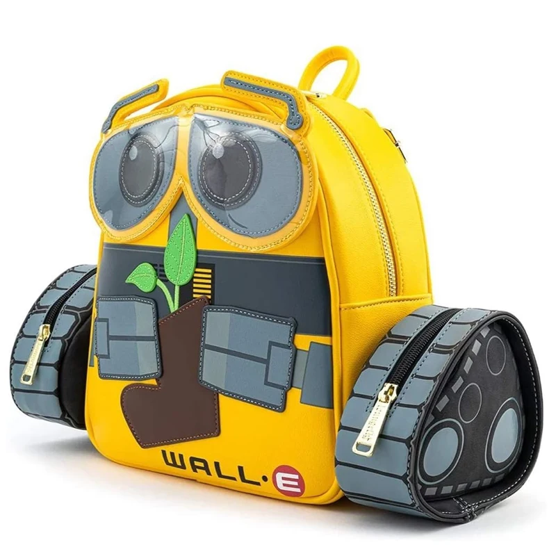 WALL-E Plant Boot Mini Backpack for Schoolbag Lightweight Daypack Bookbags for Women Kids Teens image 3