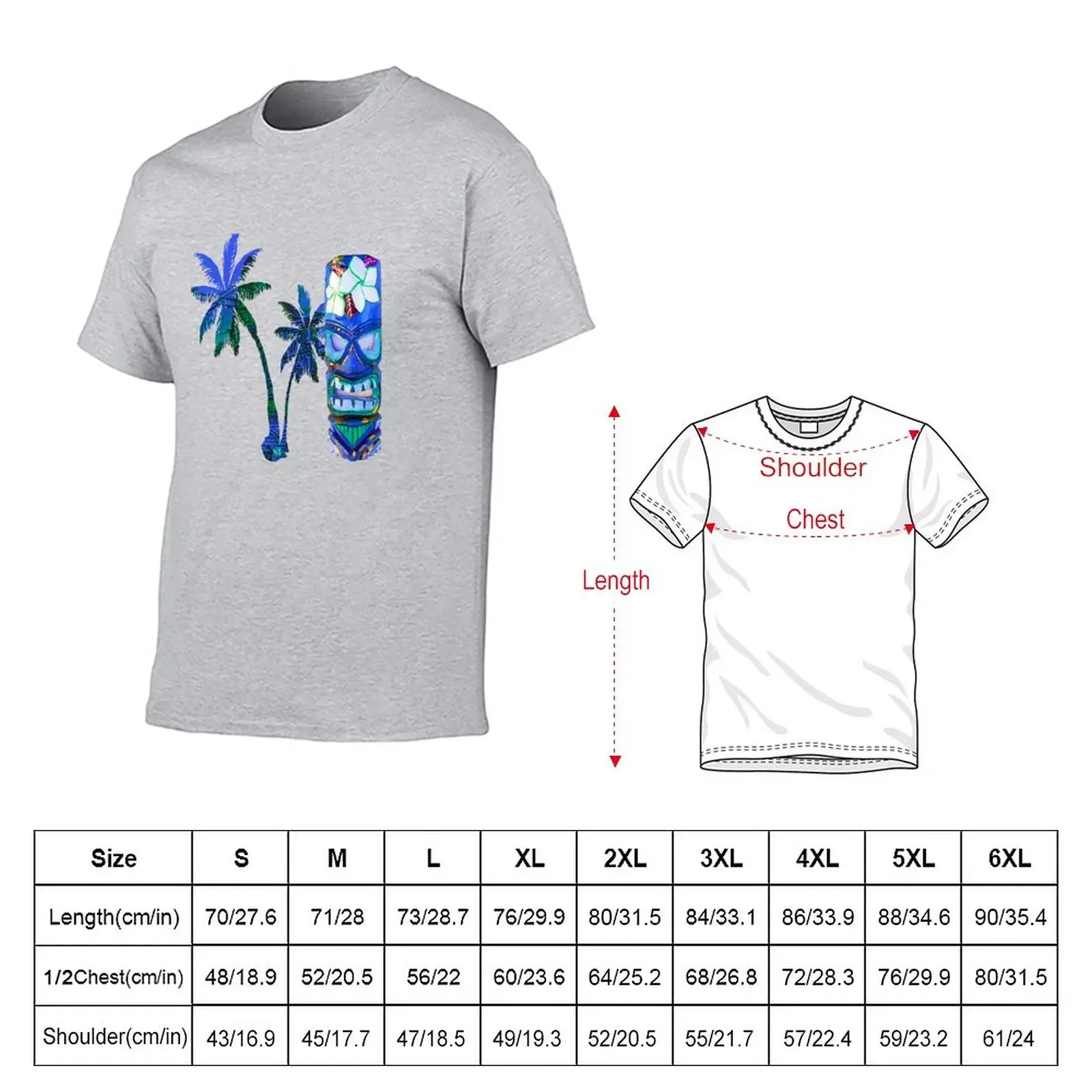 New Tiki gods of Polynesia T-Shirt Short sleeve tee new edition t shirt workout shirts for men