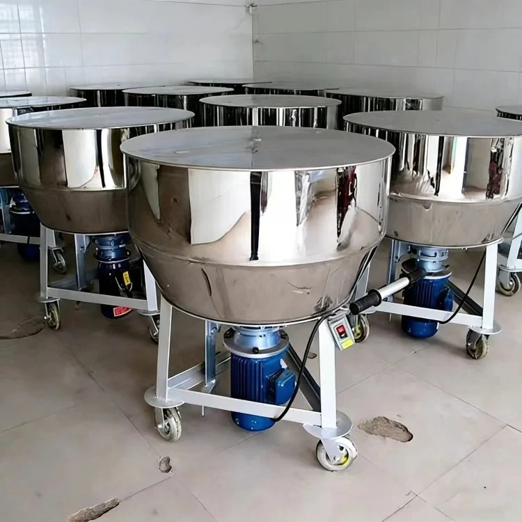2026-Stainless Steel Poultry Feeding Mixer Processing Grain Grinder Machine Animal Feed Mill Mixer