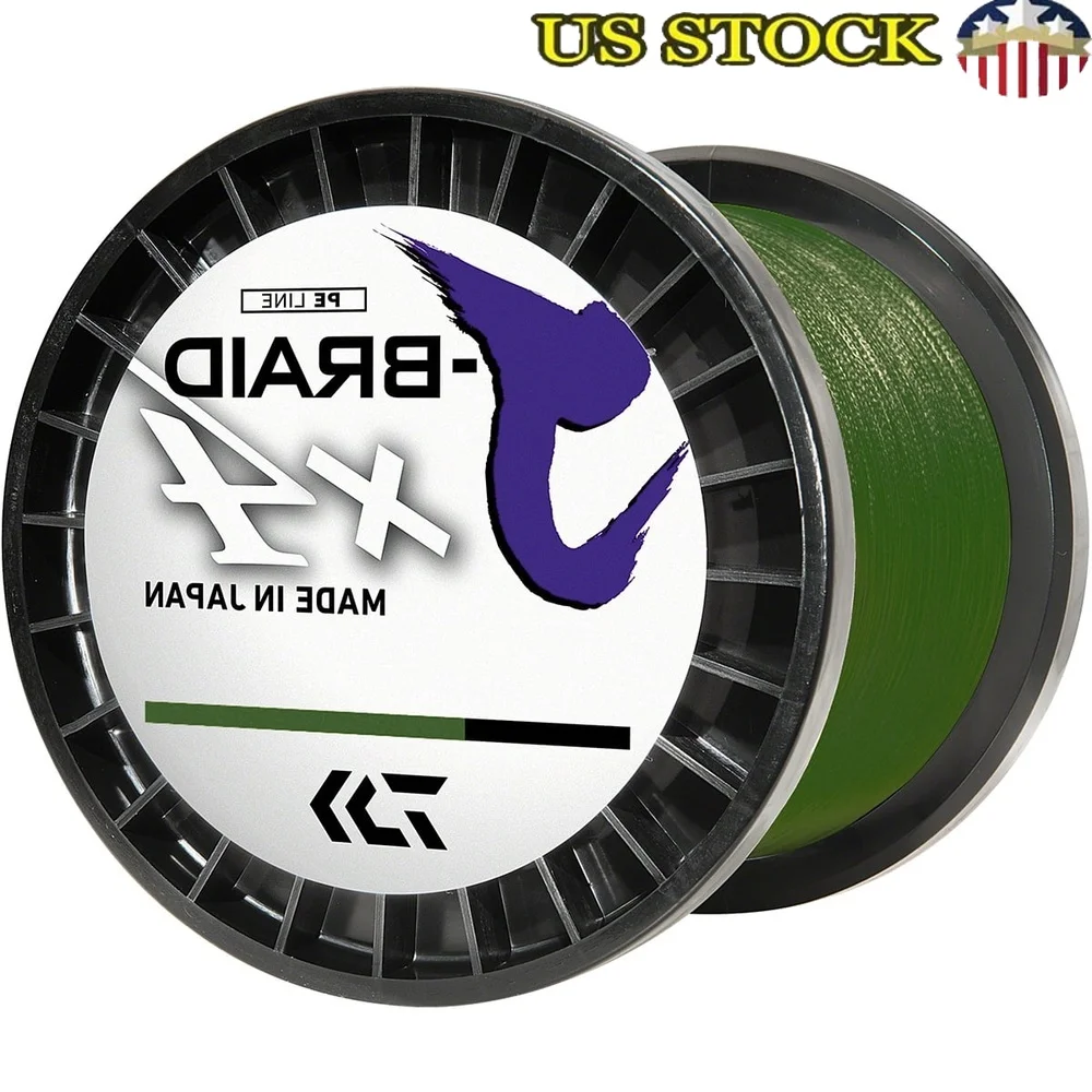 

150YardJ-BraidX4BraidedFishingLine40lbAbrasionResistantDyneemaMaterialKnotEasyLineManagementTackle