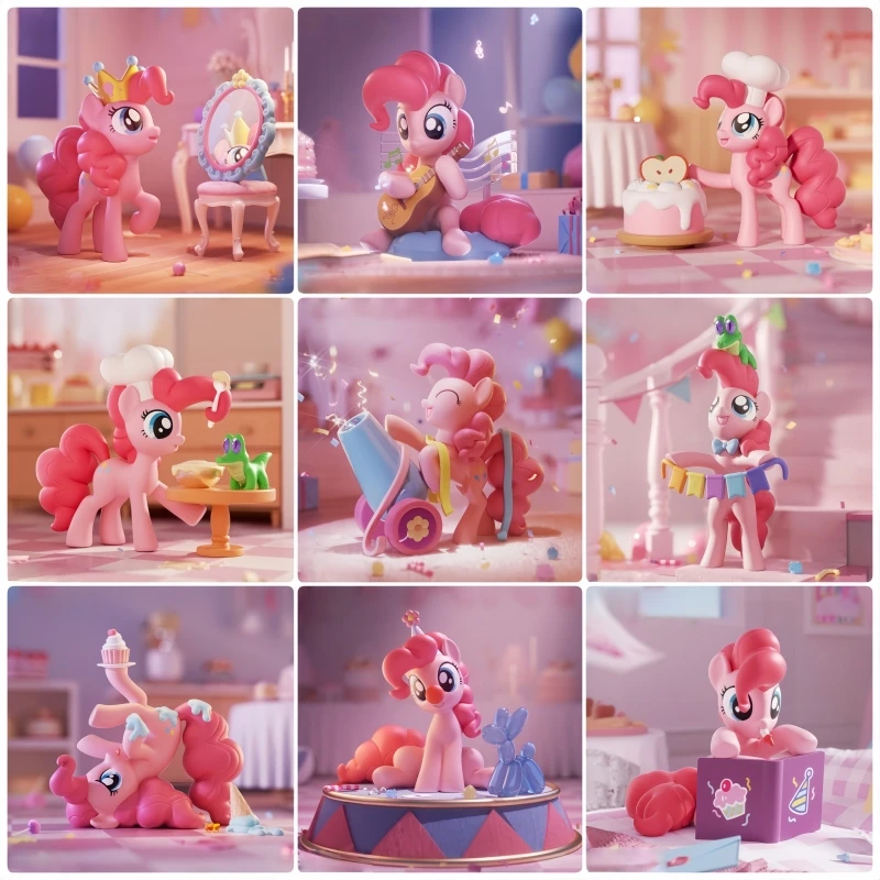 

Original Multiple Styles My Little Pony Pinkie Pie Blind Box Classic Cartoon Anime Movies Unicorn Dolls Girls Holiday Gift Toys