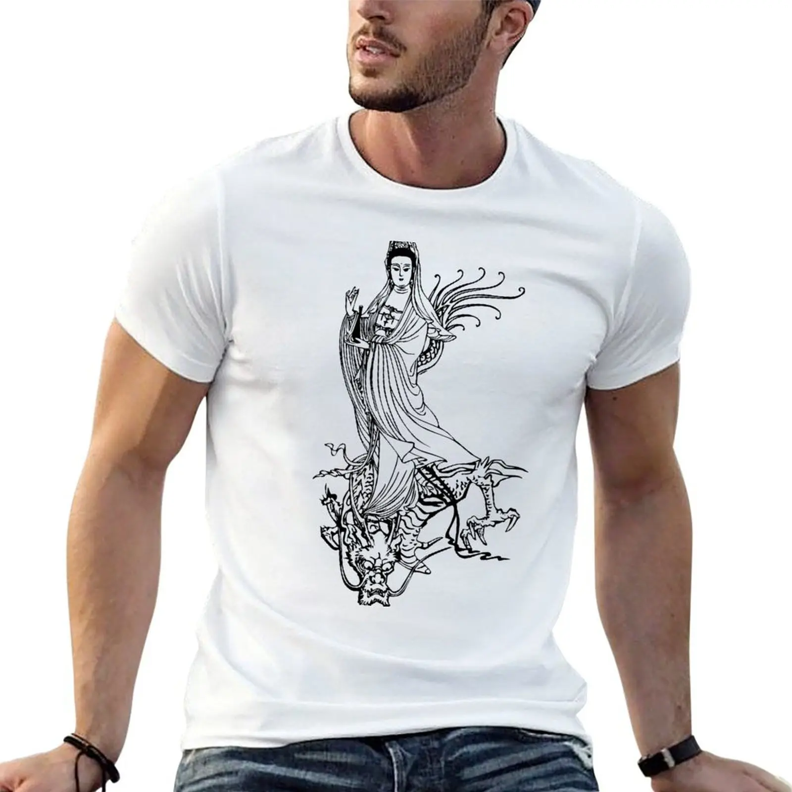 

Quan Yin or Kwan Yin or Kuan Yin T-Shirt man t shirt luxury t shirt personalised T-Shirt