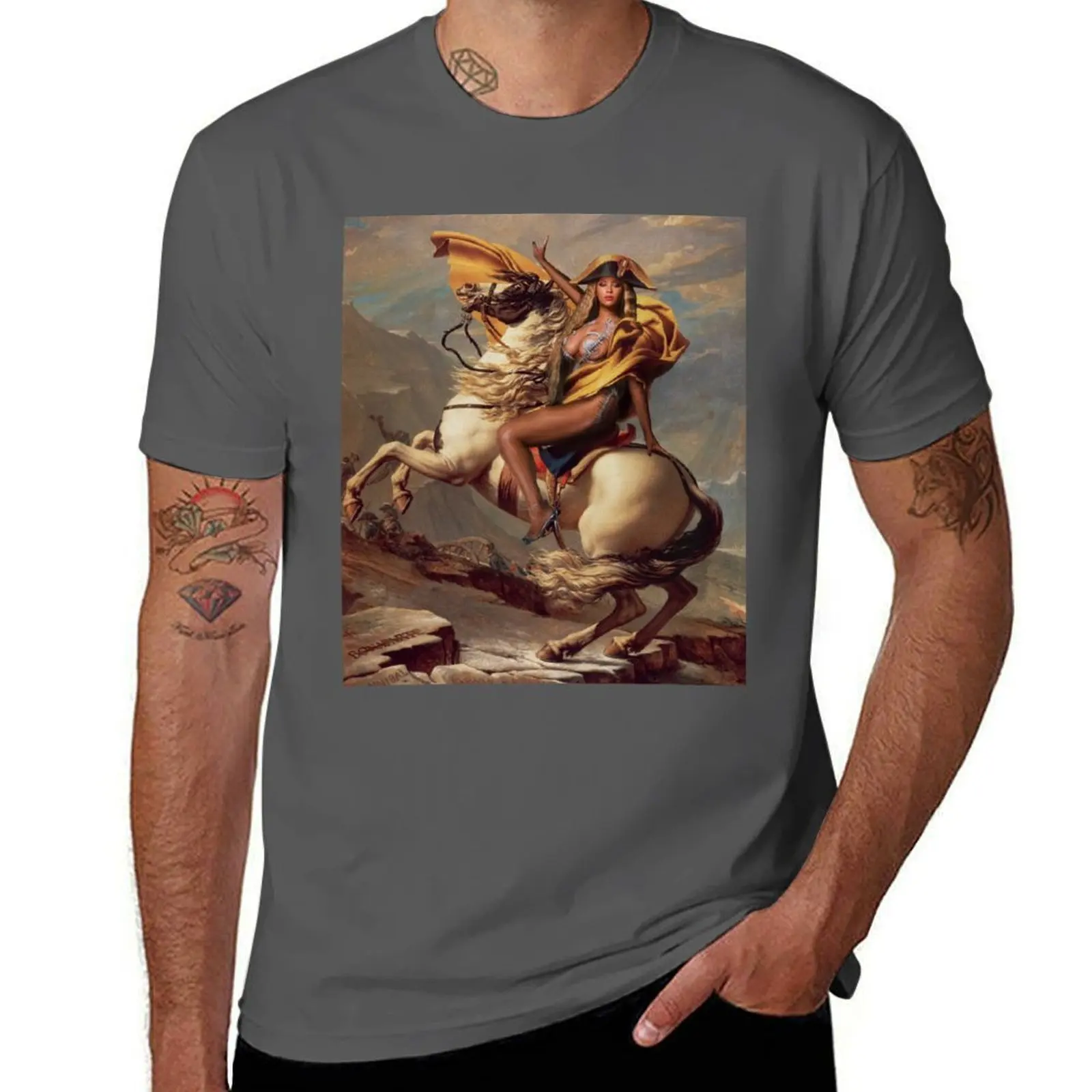 

Bey My House RENAISSANCE T-Shirt Work Daily Short Sleeve Top
