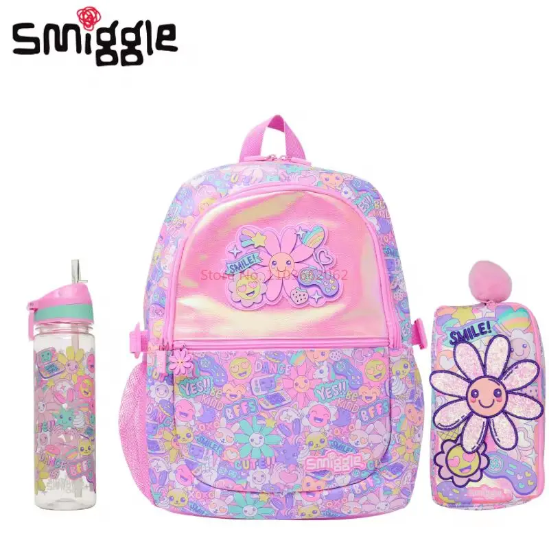 Genuine Australia Smiggle Children Student School Bag Meal Bag Wallet Double Shoulder Backpack Student Gift