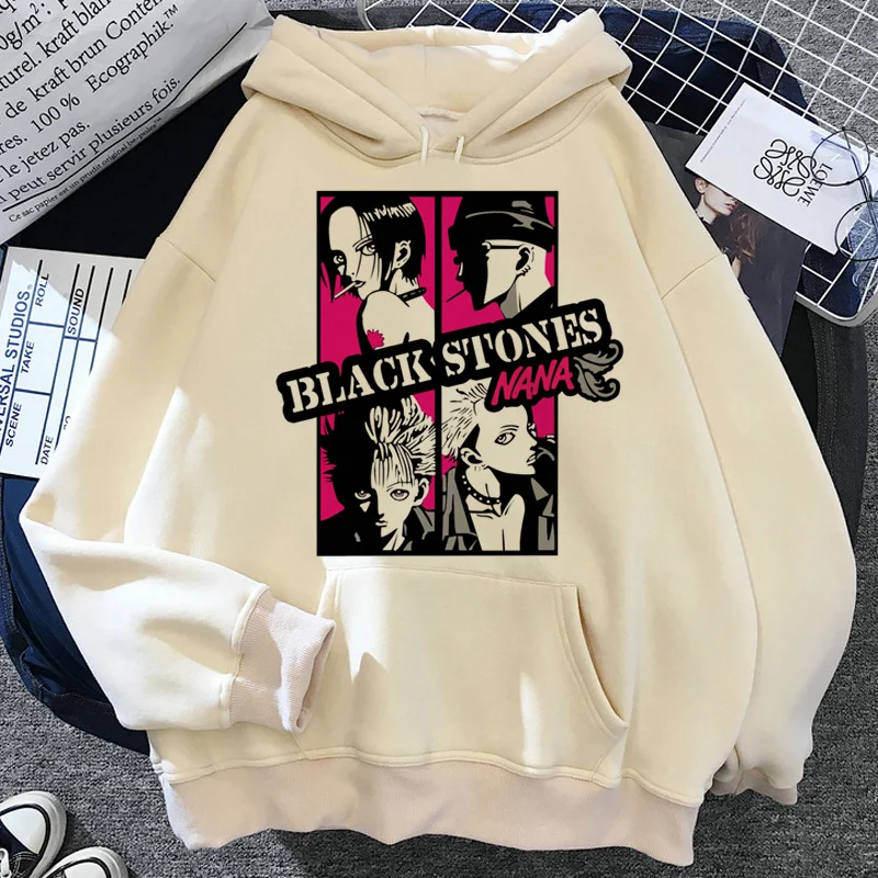 Nana hoodies women anime Ulzzang female pullover hoody hip hop Korea