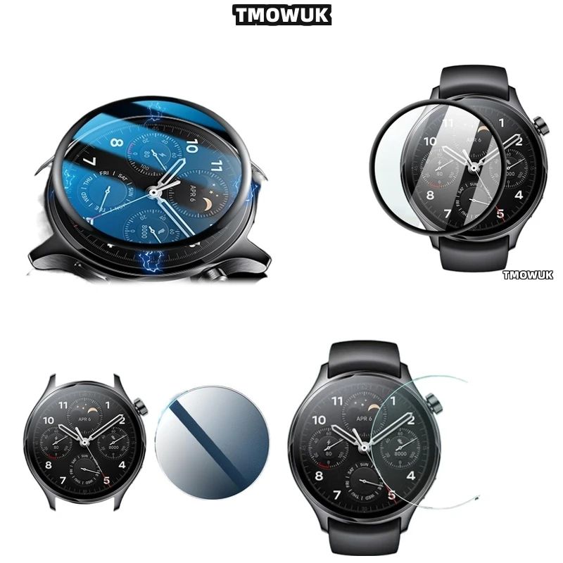 

For Xiaomi Watch S1 S3 Pro S4 Sport Premium-Quality Tempered Glass Screen Protector Ultra-Thin 9H Scratch-Proof